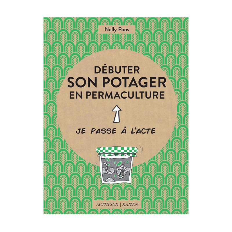 livre - débuter son potager en permaculture - green - bibliothèque